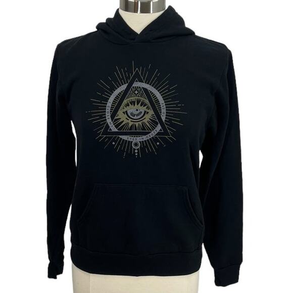 PICASSO JASPER Third Eye Wide Hoodie Sweatshirt SZ SM - Picture 1 of 9